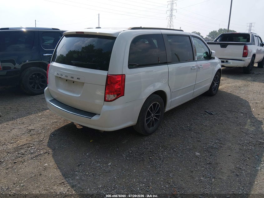 Vin: 2c4rdgeg5hr698519, lot: 46176974, dodge grand caravan gt 20174
