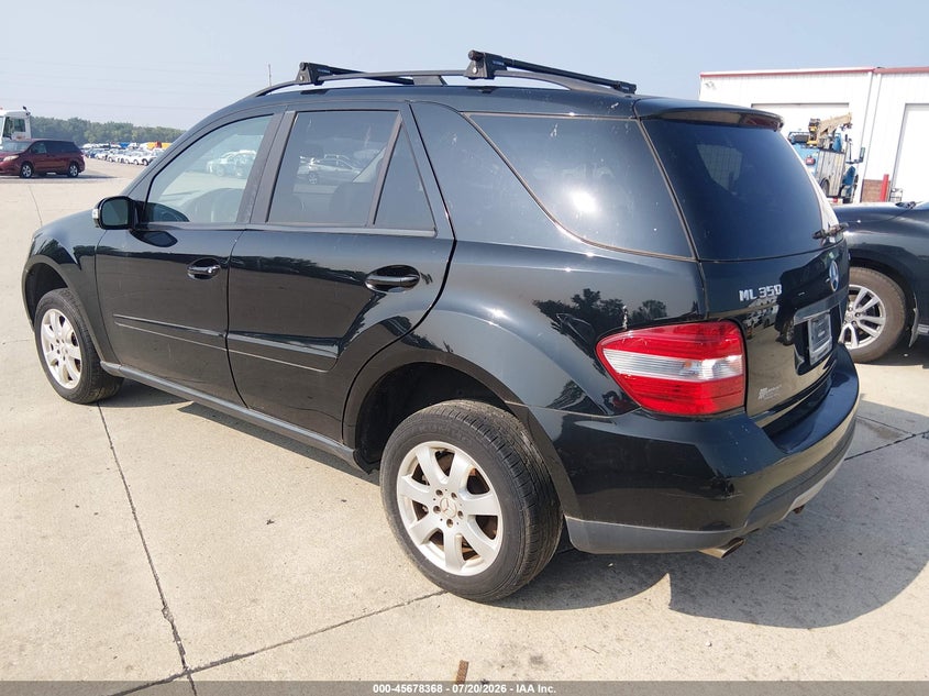 2007 MERCEDES-BENZ ML 350 auction photo 3