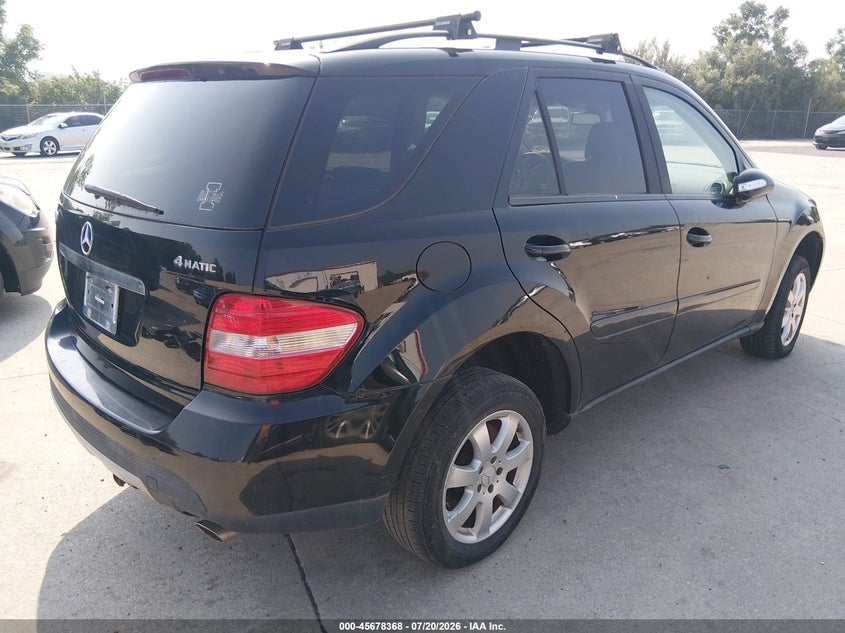 2007 MERCEDES-BENZ ML 350 auction photo 4