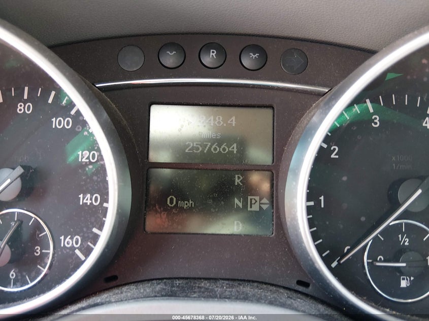 2007 MERCEDES-BENZ ML 350 auction photo 7