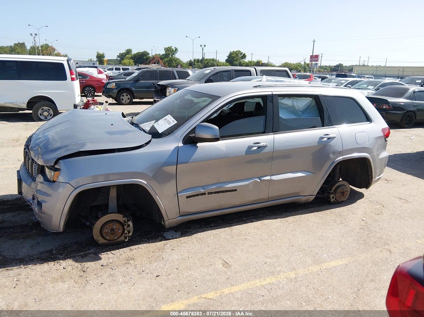 2021 Jeep Grand Cherokee Laredo X 4X4 VIN: 1C4RJFAG2MC857993 Lot: 45678383