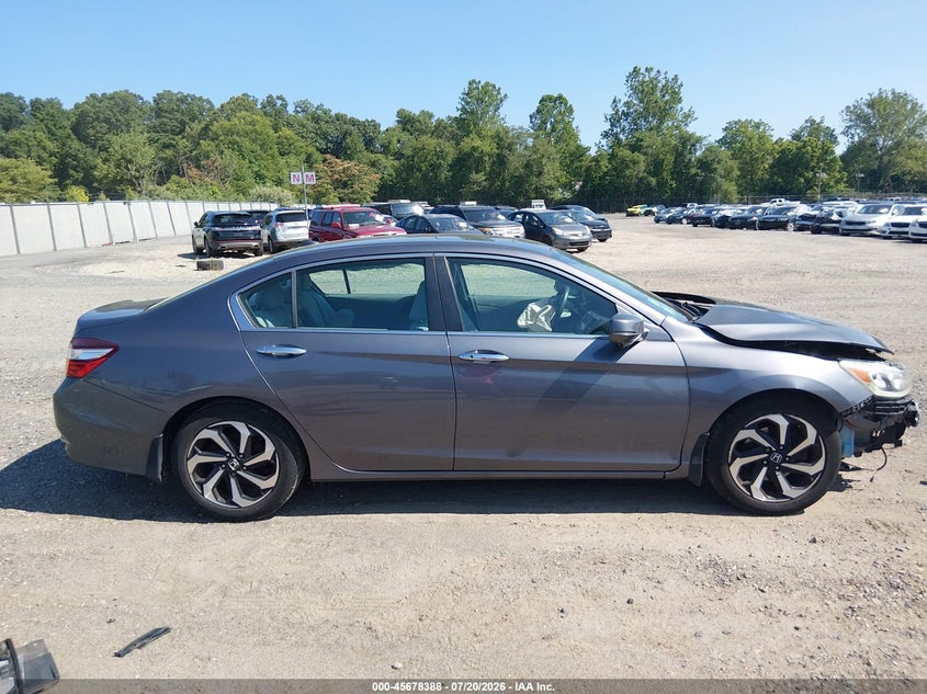 2017 Honda Accord Ex VIN: 1HGCR2F06HA002476 Lot: 45678388