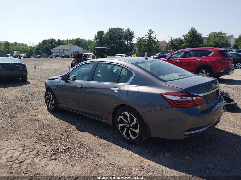 2017 Honda Accord Ex VIN: 1HGCR2F06HA002476 Lot: 45678388