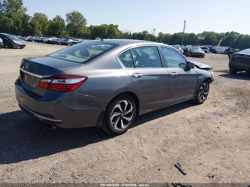 2017 Honda Accord Ex VIN: 1HGCR2F06HA002476 Lot: 45678388