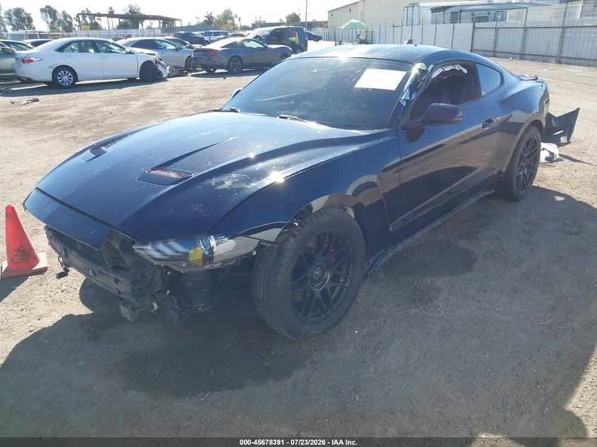 2021 FORD MUSTANG auction photo 2
