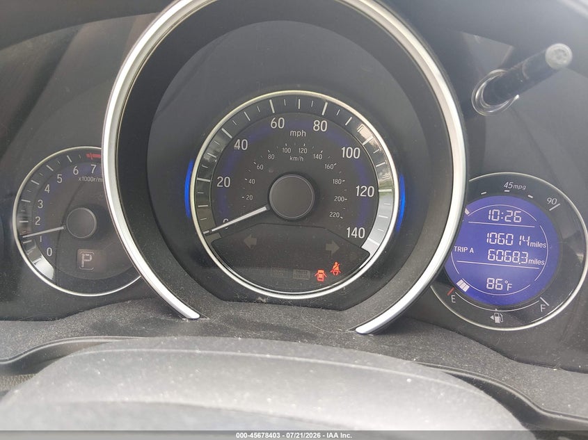 2016 Honda Fit Ex-L VIN: 3HGGK5H98GM702312 Lot: 45678403