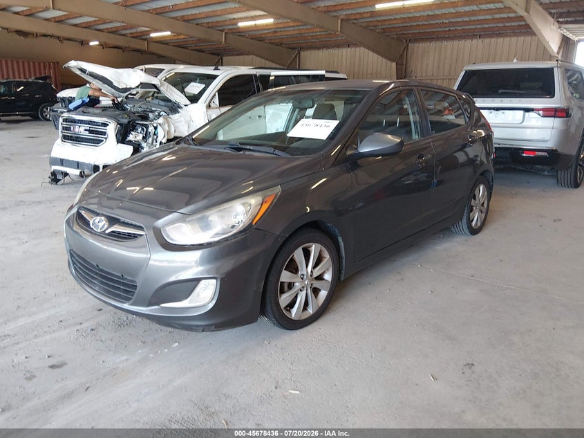 2012 Hyundai Accent Se KMHCU5AE6CU041914 photo 1