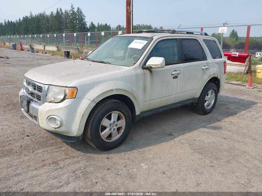 Vin: 1fmcu0e79ckb11836, lot: 46177060, ford escape limited 20122