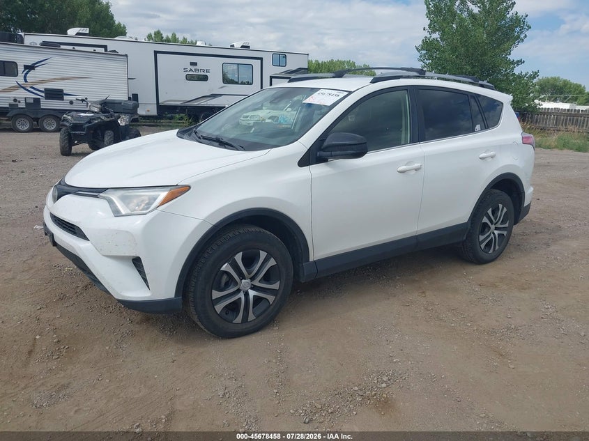 Vin: jtmbfrev2hj705422, lot: 46177067, toyota rav4 le 20172