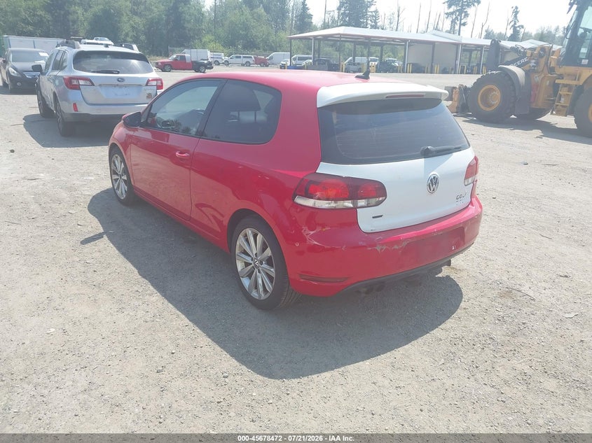 2013 VOLKSWAGEN GOLF auction photo 3