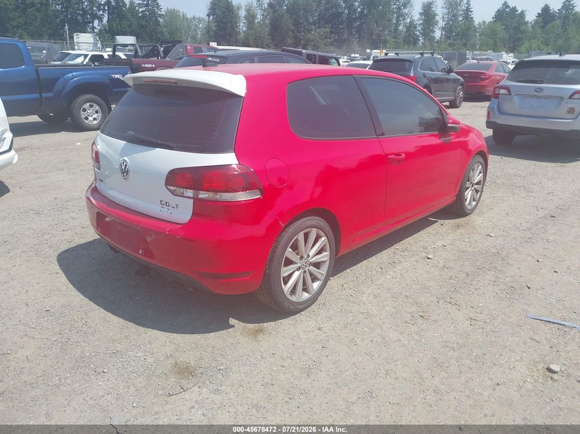 2013 VOLKSWAGEN GOLF auction photo 4