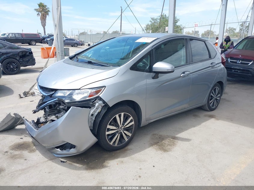2019 Honda Fit Ex-L VIN: 3HGGK5H95KM734417 Lot: 45678493