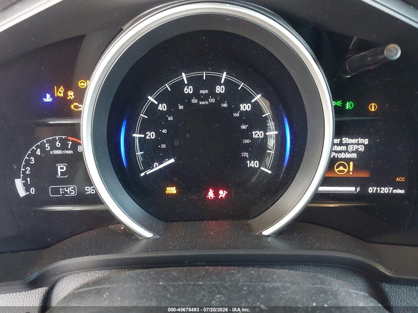 2019 Honda Fit Ex-L VIN: 3HGGK5H95KM734417 Lot: 45678493