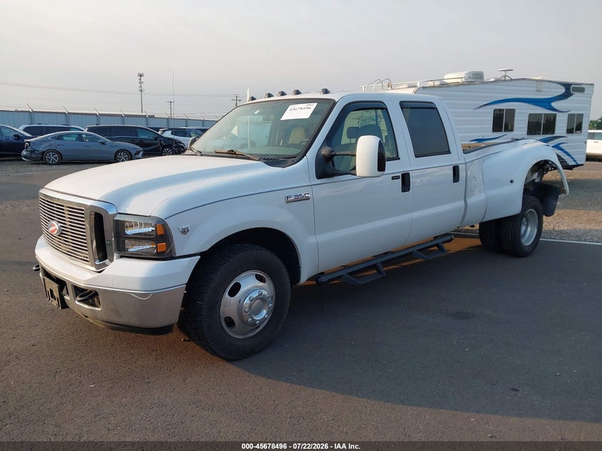 2006 Ford F350, Лівий зад, IAAI, VIN 1FTWW32Y86EA03155 — фото 2