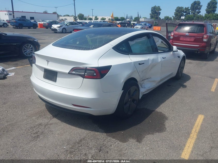 2023 Tesla Model 3 Rear-Wheel Drive VIN: 5YJ3E1EA9PF401788 Lot: 45678514