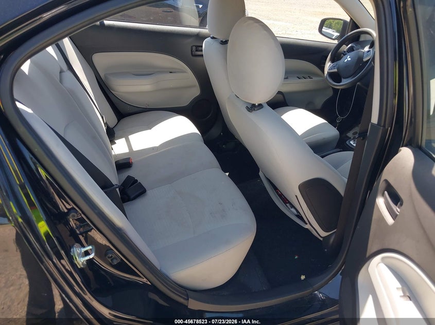 2022 MITSUBISHI MIRAGE SEDAN 1.2L I-3 DOHC, VVT, 78HP