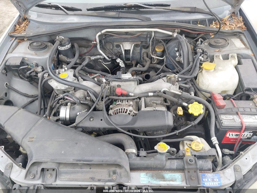 2004 Subaru Impreza Wrx VIN: JF1GD29694G508931 Lot: 45678524