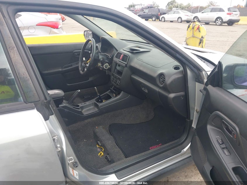 2004 SUBARU IMPREZA SEDAN 2.0L H-4 DOHC, TURBO, 227HP