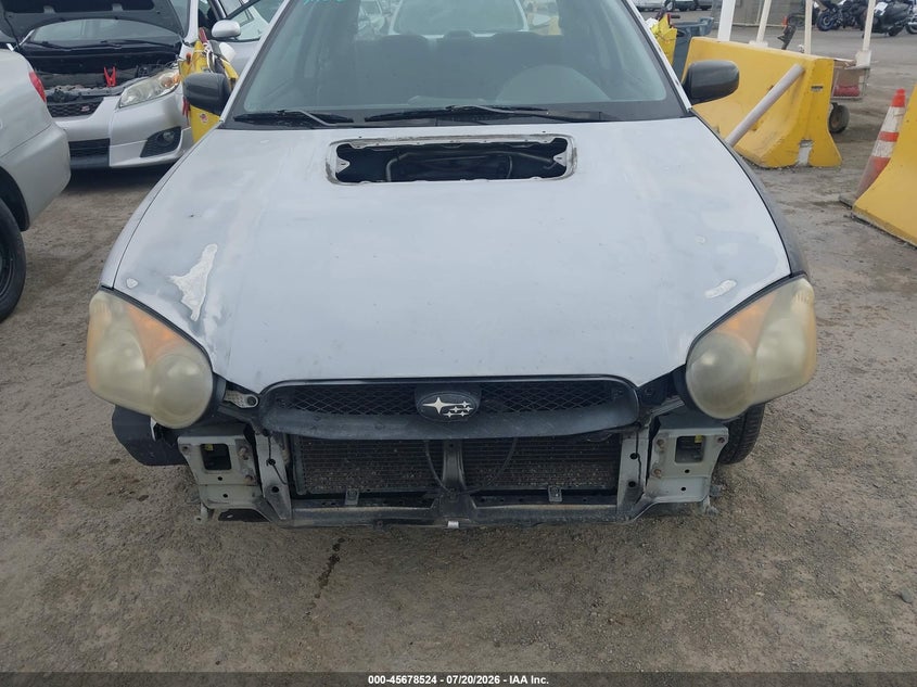 2004 Subaru Impreza Wrx VIN: JF1GD29694G508931 Lot: 45678524