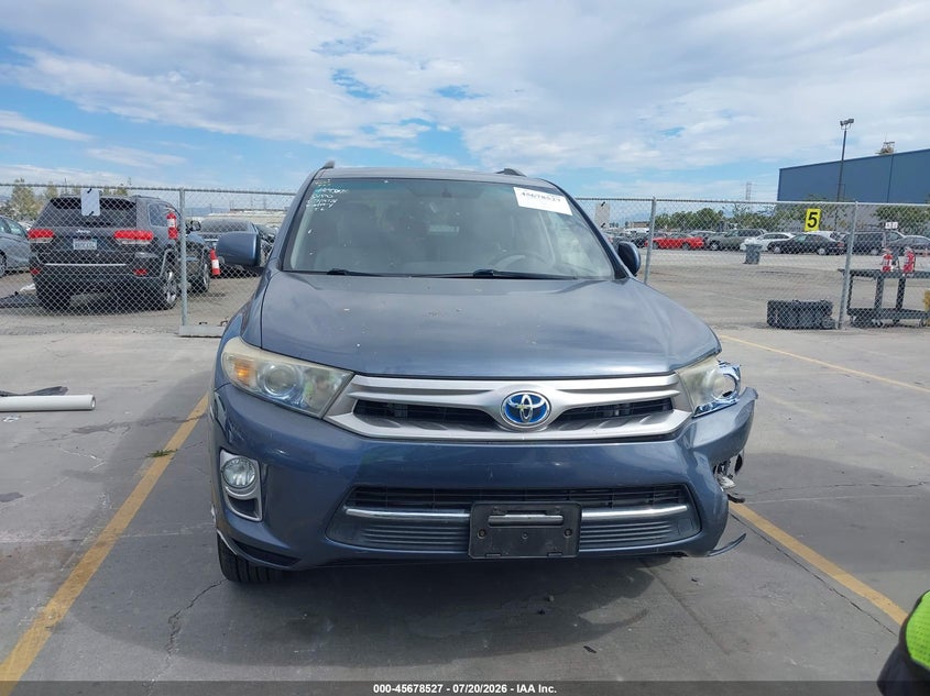 2011 Toyota Highlander Hybrid Limited V6 VIN: JTEDC3EH4B2002345 Lot: 45678527