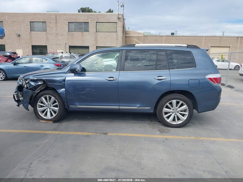 2011 Toyota Highlander Hybrid Limited V6 VIN: JTEDC3EH4B2002345 Lot: 45678527