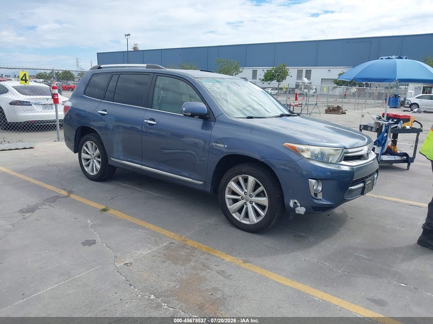 2011 Toyota Highlander Hybrid Limited V6 VIN: JTEDC3EH4B2002345 Lot: 45678527