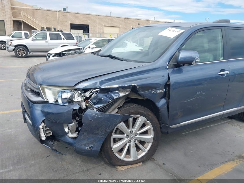 2011 Toyota Highlander Hybrid Limited V6 VIN: JTEDC3EH4B2002345 Lot: 45678527