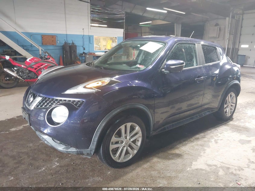 Vin: jn8af5mr9gt610405, lot: 46177137, nissan juke sv 20162