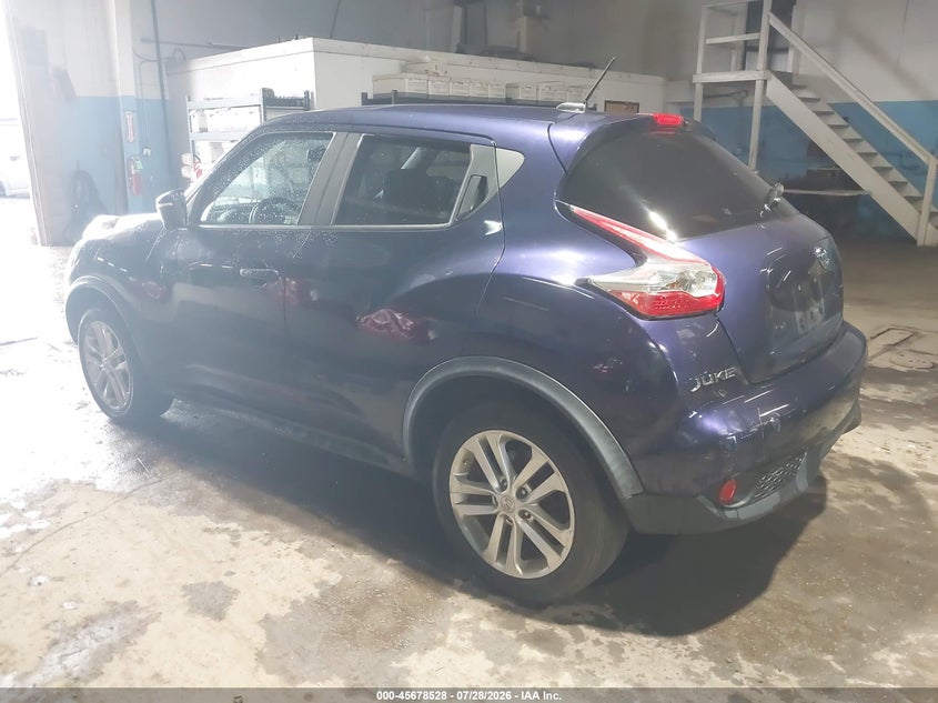 Vin: jn8af5mr9gt610405, lot: 46177137, nissan juke sv 20163