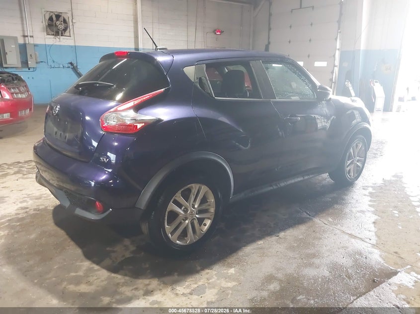 Vin: jn8af5mr9gt610405, lot: 46177137, nissan juke sv 20164