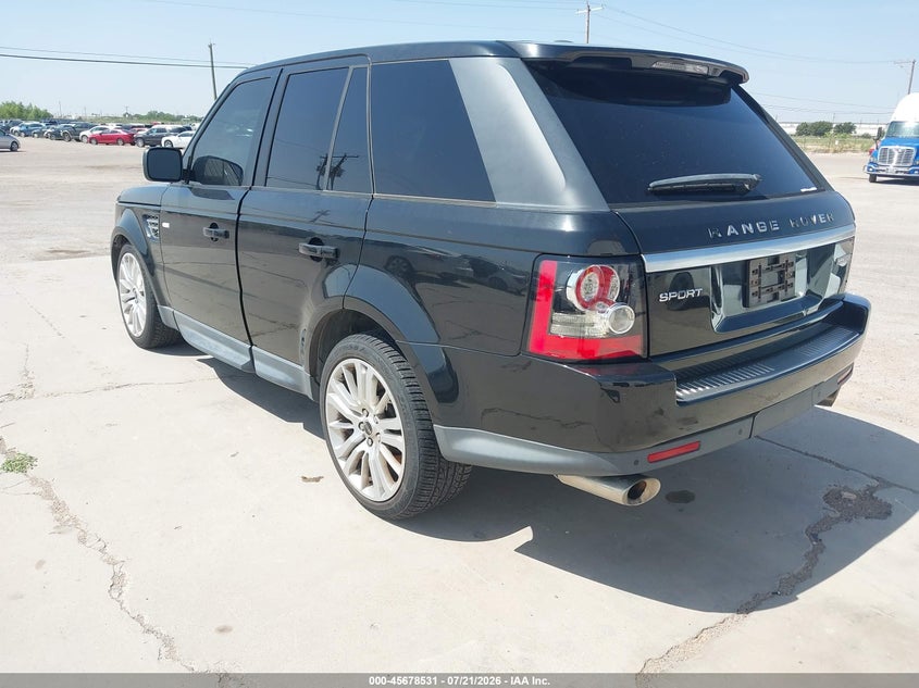 Vin: salsk2d48da761413, lot: 46177140, land rover range rover sport hse 20133