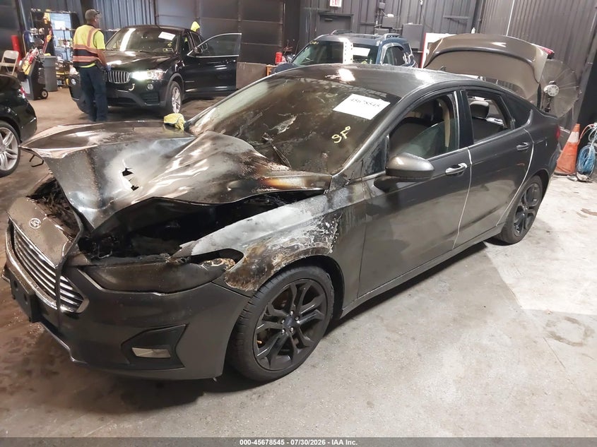 Vin: 3fa6p0hd1kr275771, lot: 46177154, ford fusion se 20192