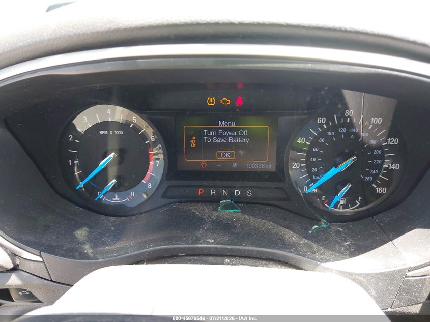 2013 FORD FUSION auction photo 7
