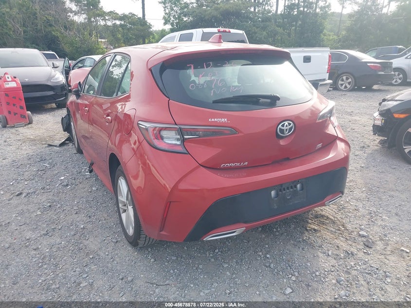 2020 TOYOTA COROLLA auction photo 3