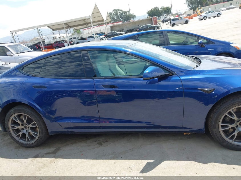 2021 Tesla Model S Long Range Dual Motor All-Wheel Drive VIN: 5YJSA1E53MF428149 Lot: 45678582