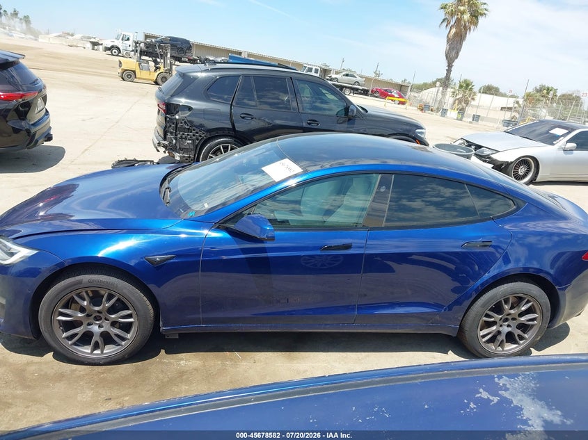 2021 Tesla Model S Long Range Dual Motor All-Wheel Drive VIN: 5YJSA1E53MF428149 Lot: 45678582