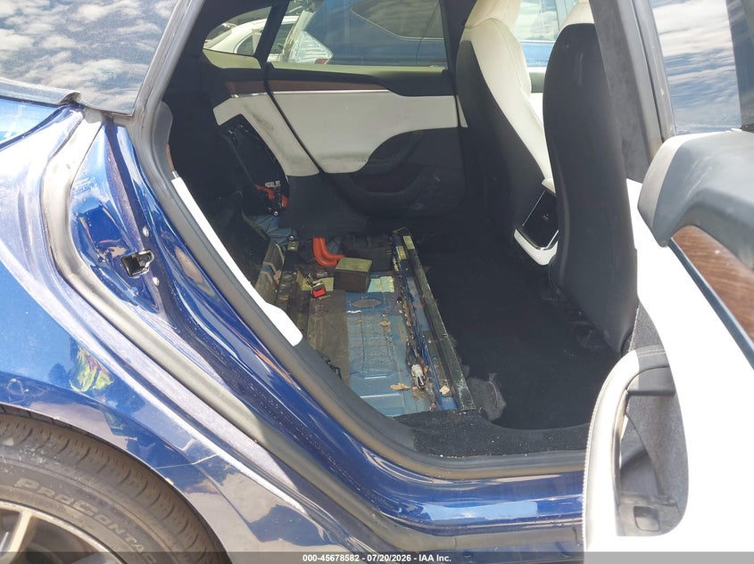 2021 Tesla Model S Long Range Dual Motor All-Wheel Drive VIN: 5YJSA1E53MF428149 Lot: 45678582