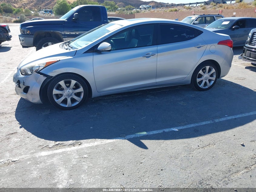 2013 Hyundai Elantra Limited VIN: 5NPDH4AE7DH258892 Lot: 45678587