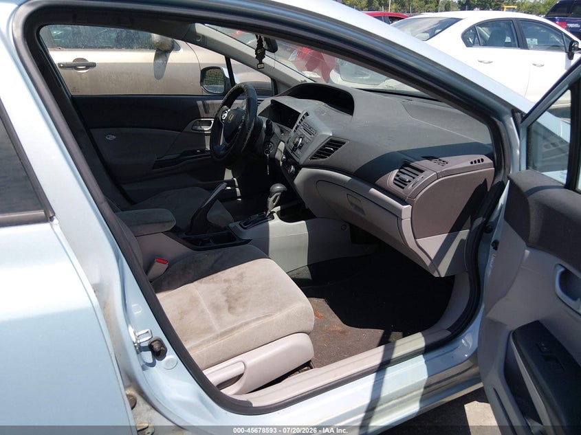 2012 HONDA CIVIC auction photo 5
