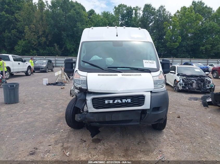 2021 Ram Promaster 2500 High Roof 159 Wb VIN: 3C6LRVDG0ME555574 Lot: 45678602