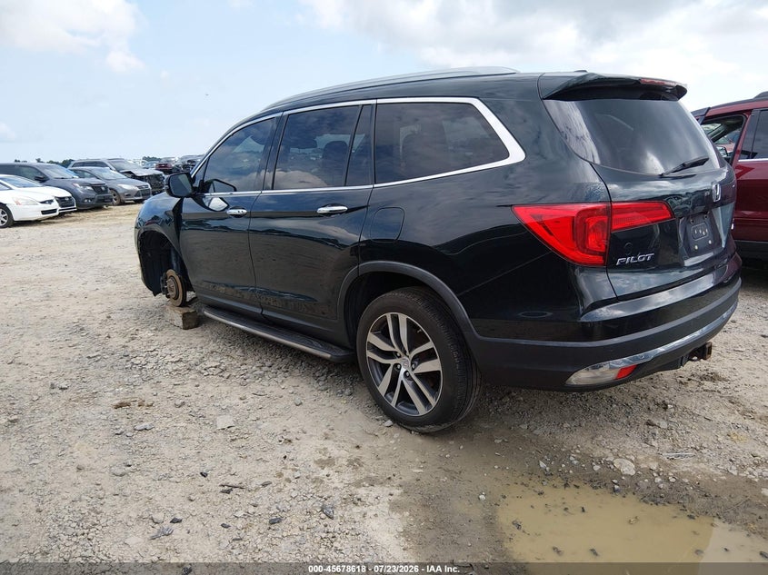 Vin: 5fnyf6h93gb074077, lot: 46177227, honda pilot touring 20163