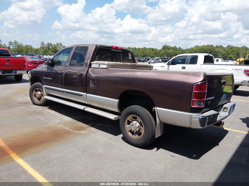 2005 DODGE RAM 2500 auction photo 3
