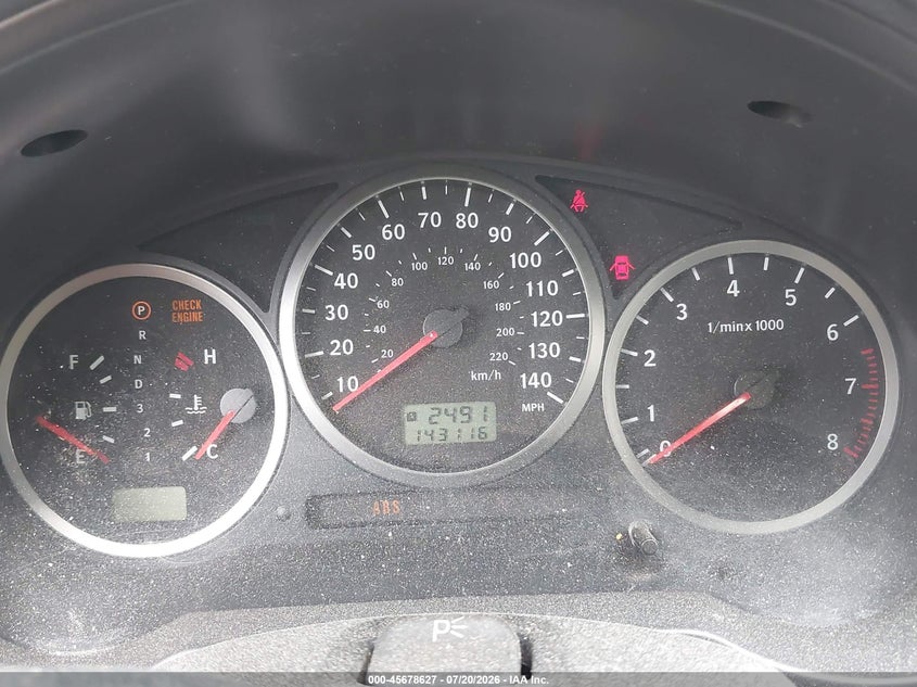2006 SAAB 9-2X auction photo 7