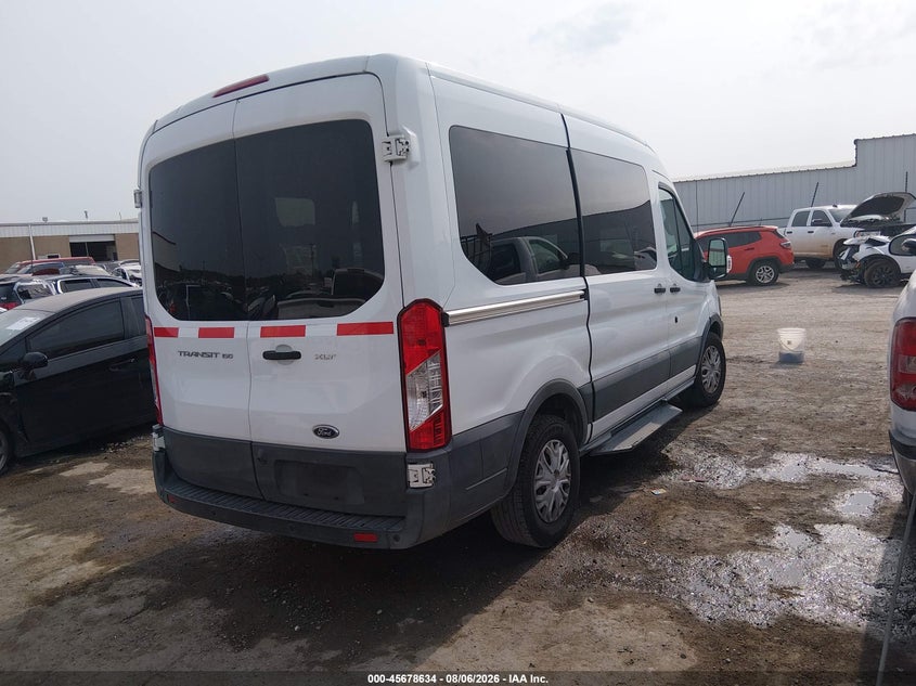 Vin: 1fdzk1cm8hka87244, lot: 46177243, ford transit-150 xlt 20174
