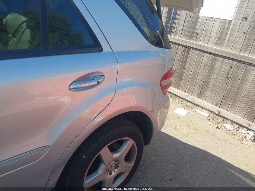 2008 MERCEDES-BENZ M-CLASS auction photo 6