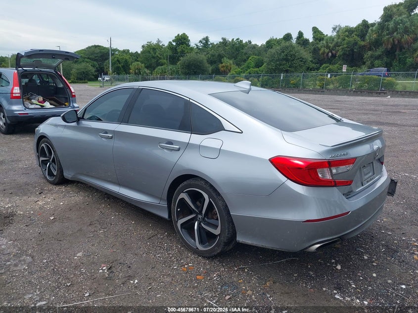 2020 Honda Accord Sport VIN: 1HGCV1F36LA072780 Lot: 45678671