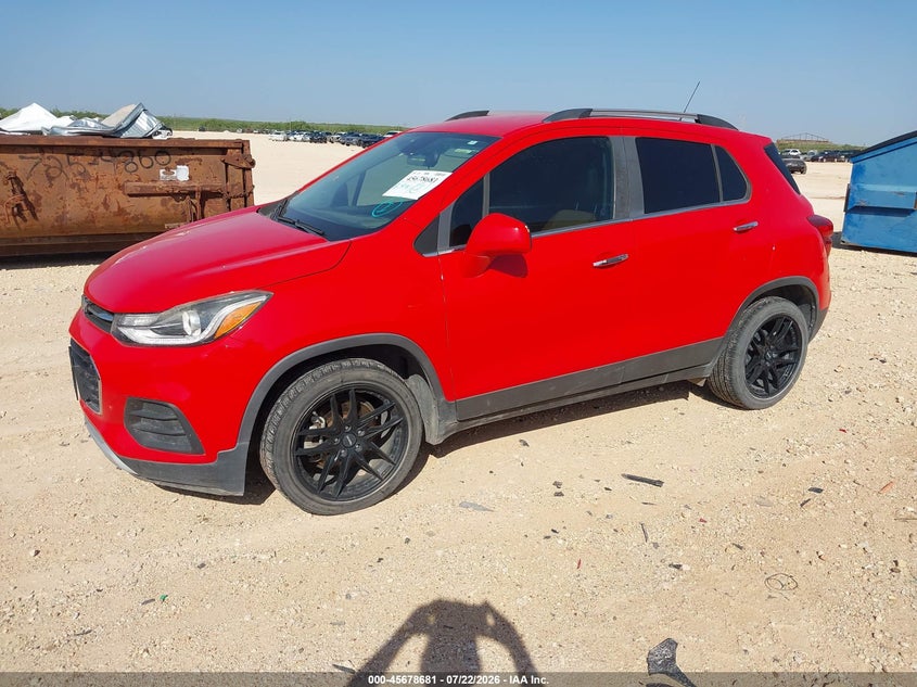 Vin: 3gncjlsb5hl240127, lot: 46177290, chevrolet trax lt 20172