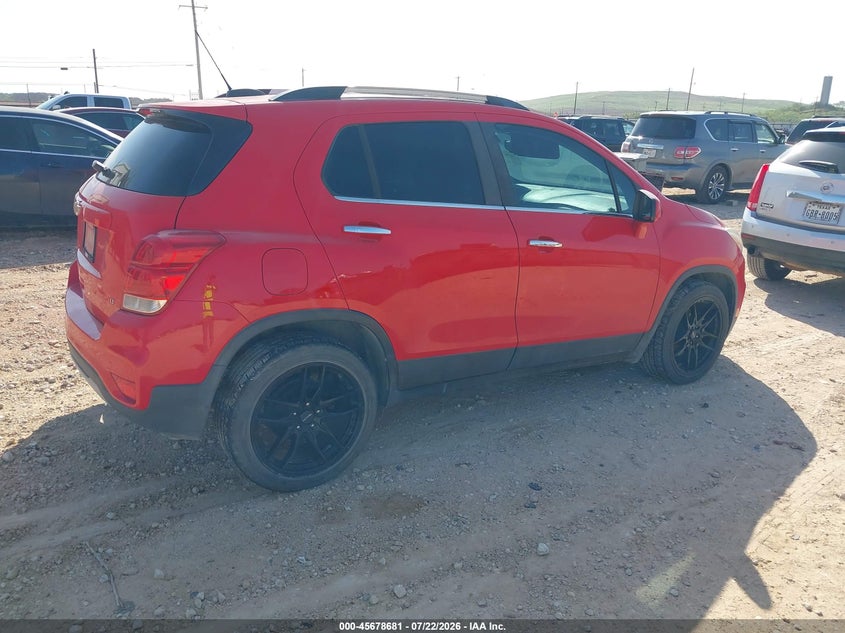 Vin: 3gncjlsb5hl240127, lot: 46177290, chevrolet trax lt 20174