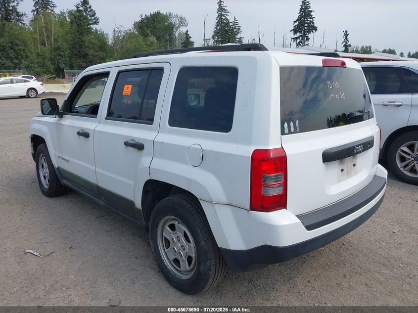 2011 JEEP PATRIOT auction photo 3