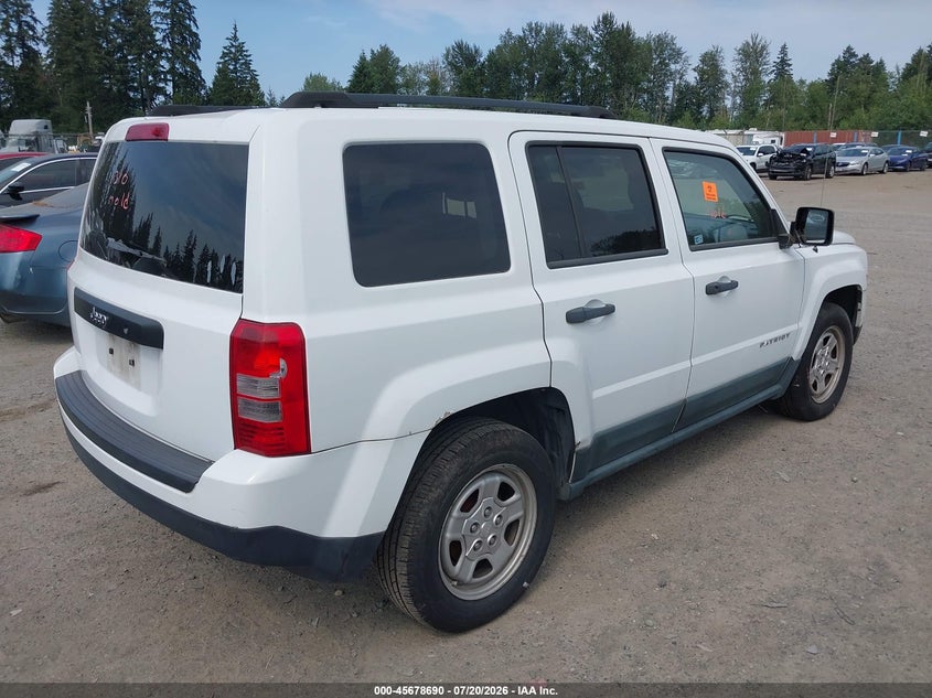 2011 JEEP PATRIOT auction photo 4